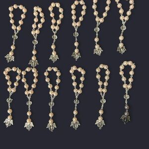 Baptismal Rosary  Favours